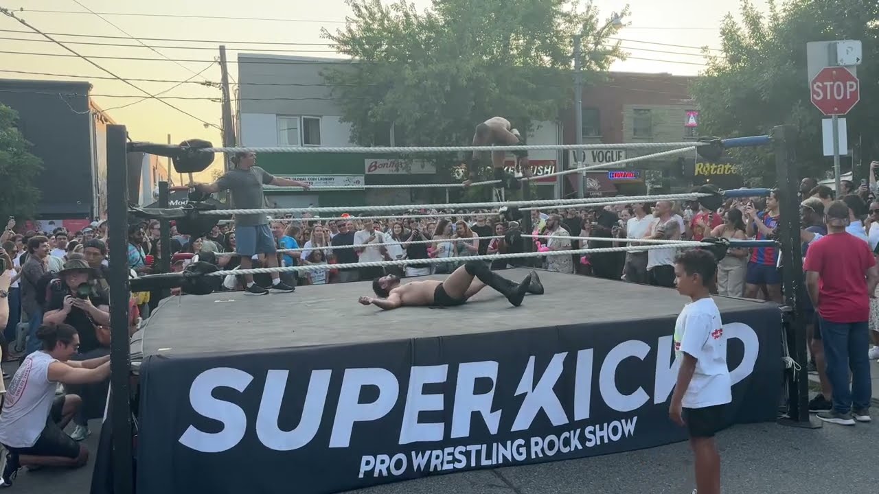 ARJUN SINGH vs MICHAEL ANGELO | SUPERKICKD | INDIAN WRESTLER | STUDENT | CANADA