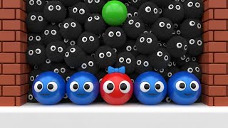 😂3×3 Player Games/ Hide Ball 🆚 Imposter Choice 🆚 Ball Run 2048 Gameplay Walkthrough Mobile party 10 screenshot 1