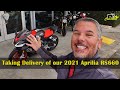 Taking Delivery of our new 2021 Aprilia RS 660 | First Ride