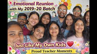 Reunion 2026 ❤️ | Emotional Moments with My KVGB 2019–20 Batch | Proud Teacher’s Special Day 🎉🎂