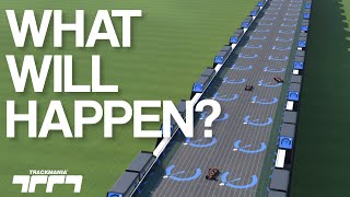 It gets weirder - Trackmania Cruise control test