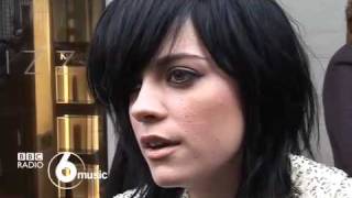 Lily Allen on the Music Press at the Q Awards Wealth