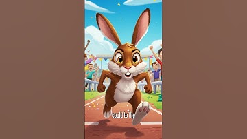 Tortoise vs. Hare! | Animated Story for Kids | Slow and Steady Wins the Race #Fable #KidsStory