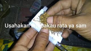 Cara membuat lintingan rokok Membuat alat linting rokok.dengan bahan bekas.simpel mudah dan rapi