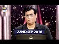 Watch Sitaroon Ki Baat Humayun Ke Saath - 22nd September 2018 Online In Hd
