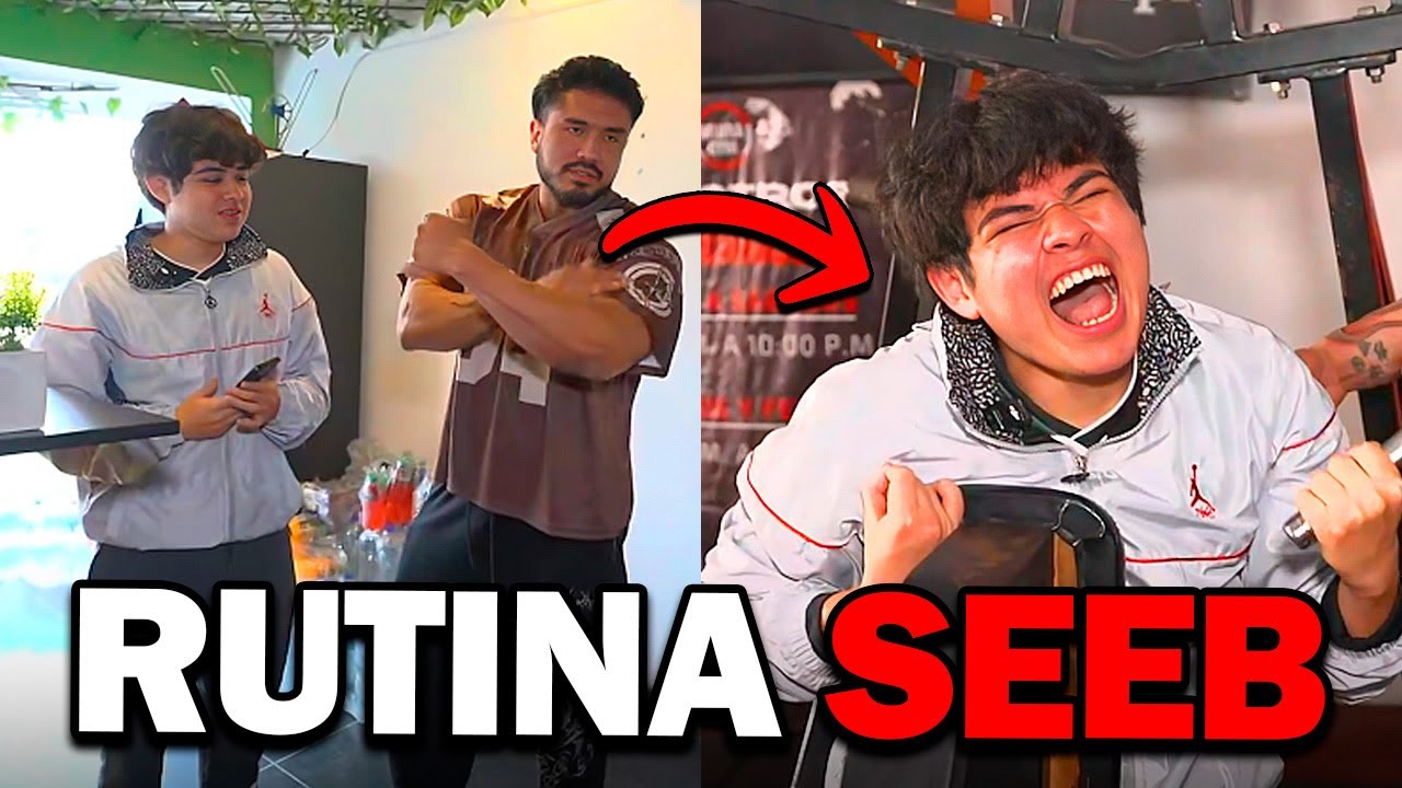 SACHA ENTRENA CON SEEB POR PRIMERA VEZ  🏋🏻‍♂️🔥  ¿PODRÁ SOPORTAR?