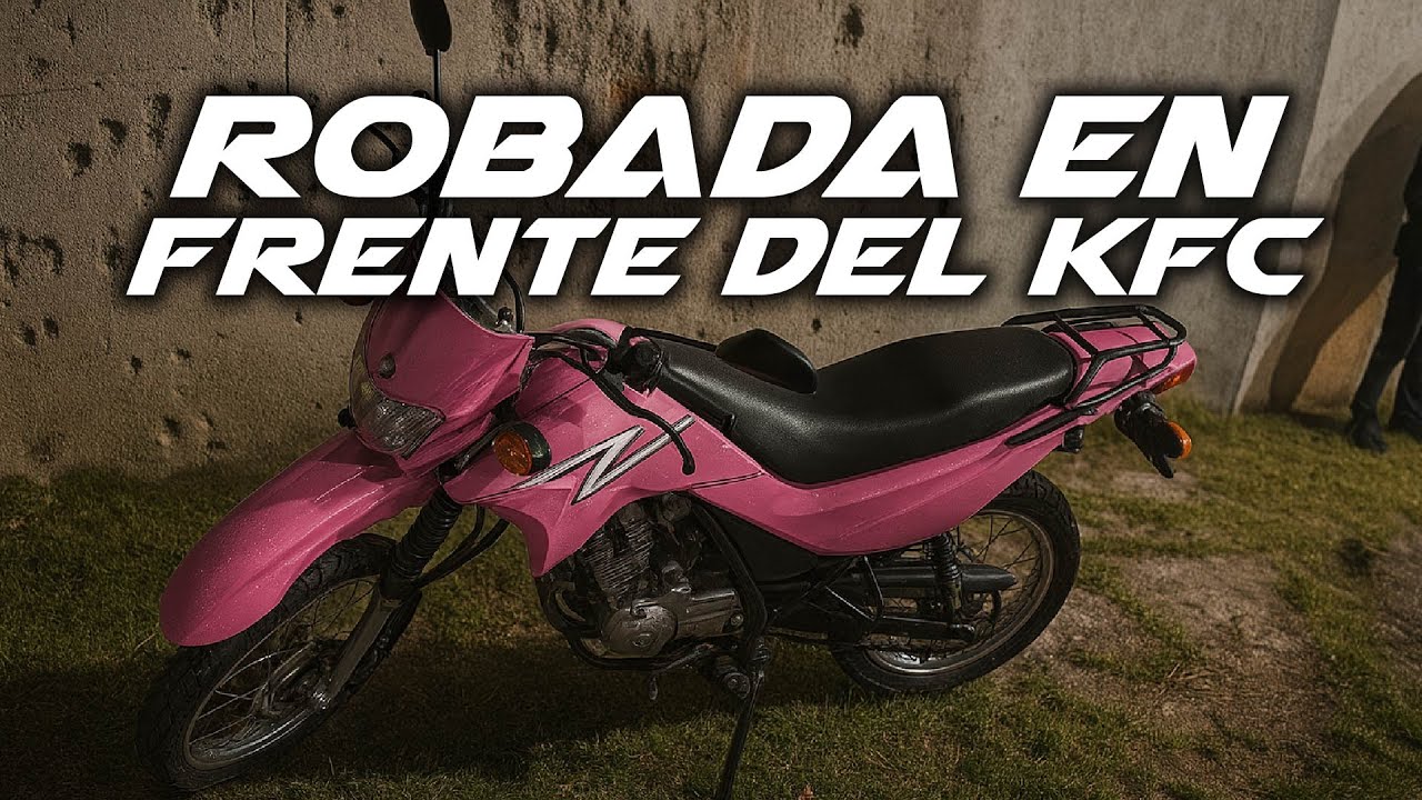 HURTO MOTOCICLETA HALADA DEJO LAS LLAVES PEGADAS