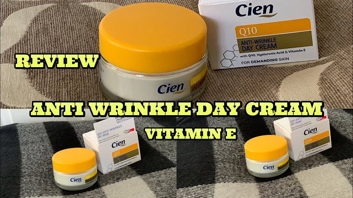 Cien q10 anti wrinkle cream review năm 2024
