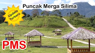 Suasana terbaru dan seru di  Puncak Merga Silima (PMS)  Desa Suka Makmur - Kutalimbaru Deli Serdang.