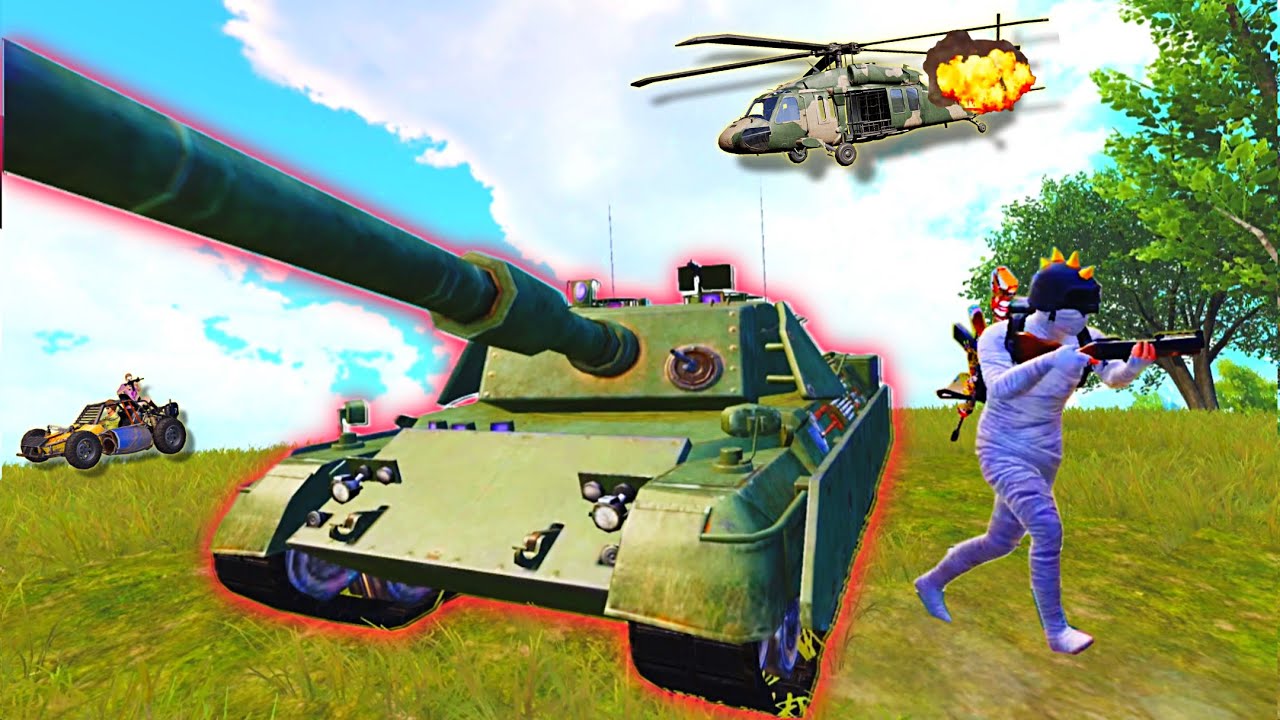 Unlimited TANKS vs Helicopters with M3e1 Missile🔥PAYLOAD 3.0 PUBG