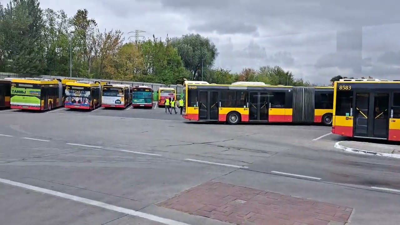 Dni Transportu Publicznego 2022: Przejazd Solarisem Urbino 18 Electric po Zajezdni Stalowa.