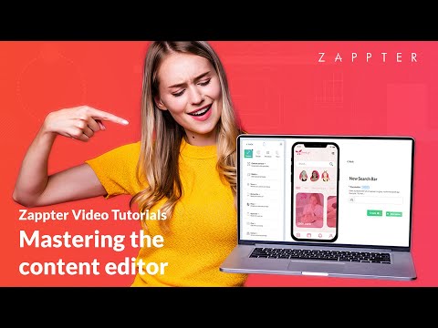 Zappter App Builder Tutorial: Content Manager Mastery for Powerful App Creation - video from Zappter