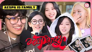 AESPA IS FAMILY 🥺 aesParty EP. 16 REACTION
