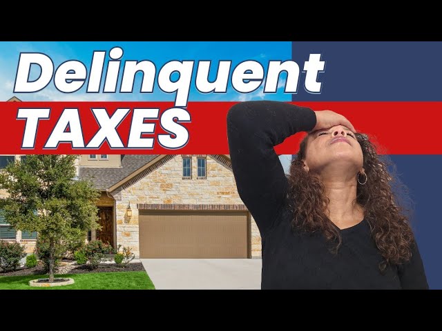 What are delinquent property taxes? Can you lose your home over unpaid taxes?