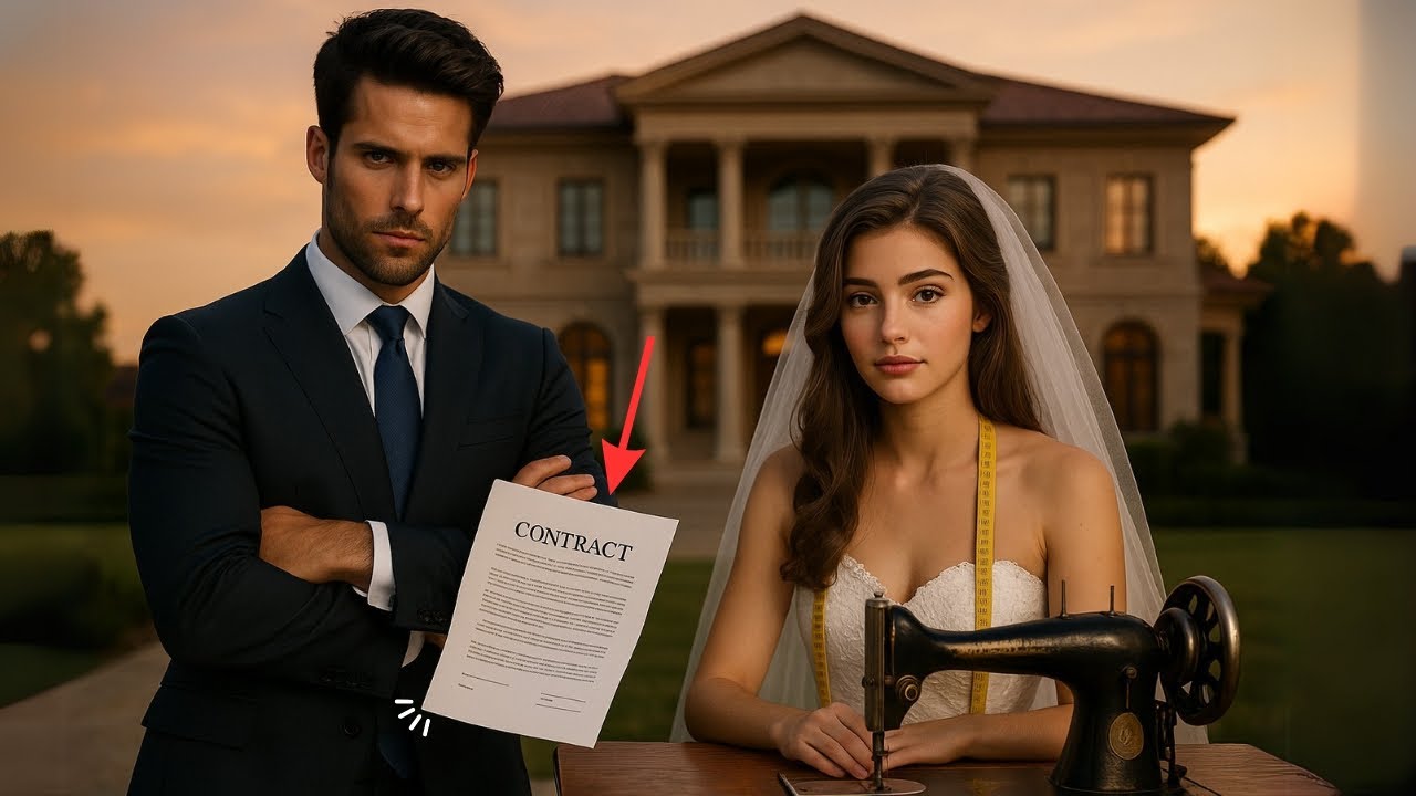 COSTUREIRA VIRGEM É COMPRADA PARA CASAR COM BILIONÁRIO ABANDONADO NO ALTAR… E LHE DÁ UM HERDEIRO