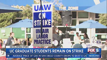 UC Grad Students Remain On Strike