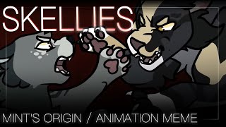 SKELLIES - animation meme commission - [ Warrior Cats / WCUE : Mints Origin ]