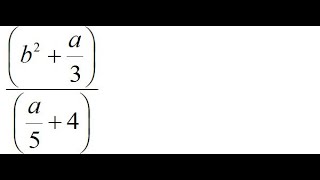 Simplifying Complex Fractions | Step-by-Step Algebra Tutorial 19