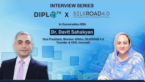 How Trust Shapes Global Innovation | Dr. Davit Sahakyan | Diplo TV × SILKROAD 4.0