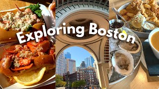 Boston Vlog: Exploring the Food & City