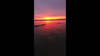 BEAUTIFUL sunrise over the Chesapeake Bay