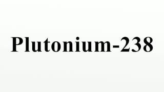 Plutonium-238