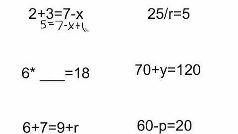 Solving for missing variable