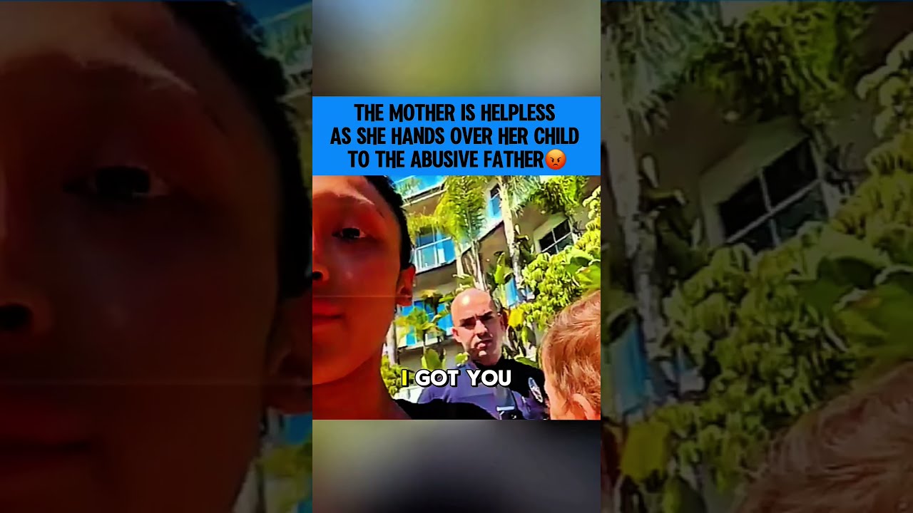 The Mother Is Helpless As She Hands Over Her Child To Abusive Father
