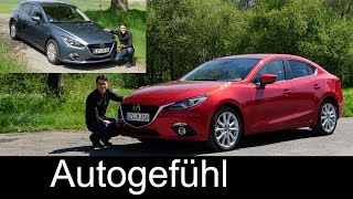 Mazda3 FULL REVIEW test driven comparison sedan vs hatch & petrol vs diesel