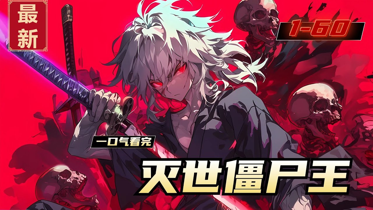 《灭世僵尸王》1-60，陈立看到女儿惨死家中，被人生生炼成红衣。唯一的亲人死去，陈立彻底疯魔了，他用网友的偏方把自己炼成了僵尸。因为怨念太重，起尸之日，天生异象，落下劫雷。僵王出世，赤地千里。