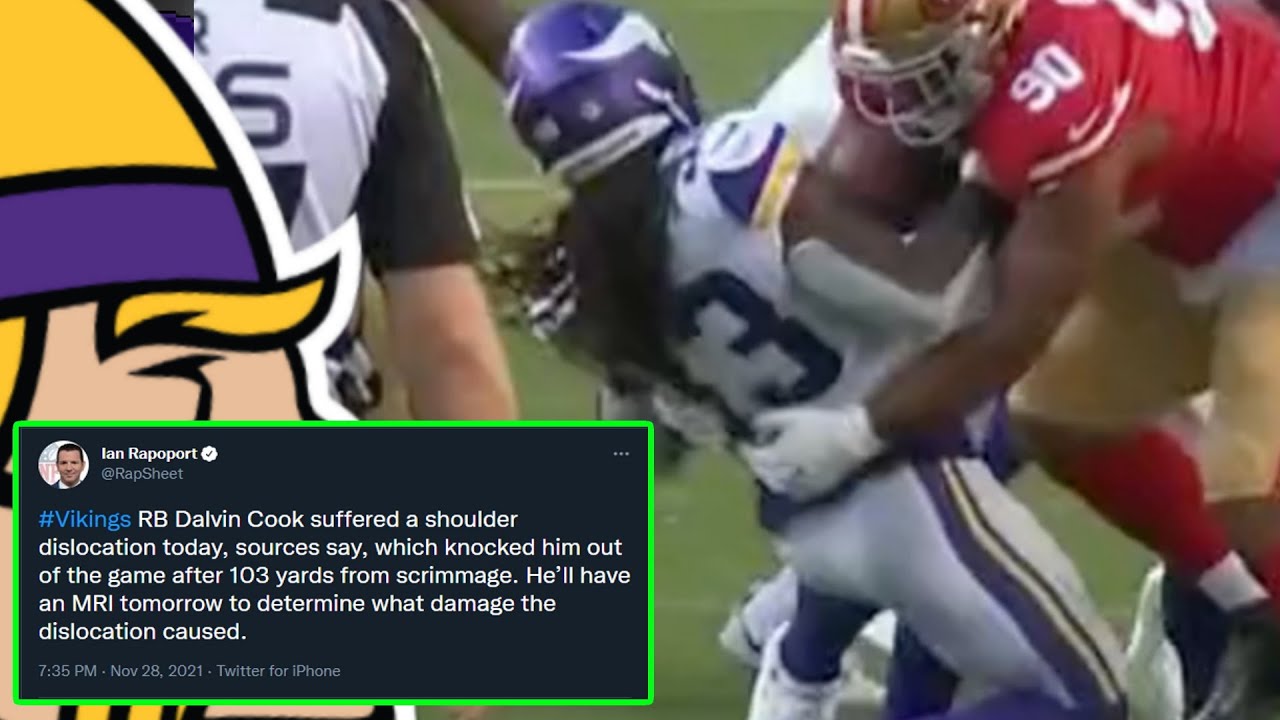 Dalvin Cook Reportedly Suffers Shoulder Dislocation, MRI Today