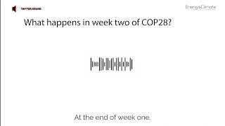 What can we expect from week two of COP28? Gareth Redmond-King on LBC Radio