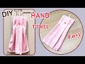 Very Easy Diy Hanging Hand Towel Easy Sewing Tutorial | How to Make Simple Hand Towel From Towel |
