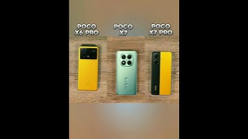 poco x6 pro vs poco X7 vs poco x7 pro battery test 🤯 #pocof7