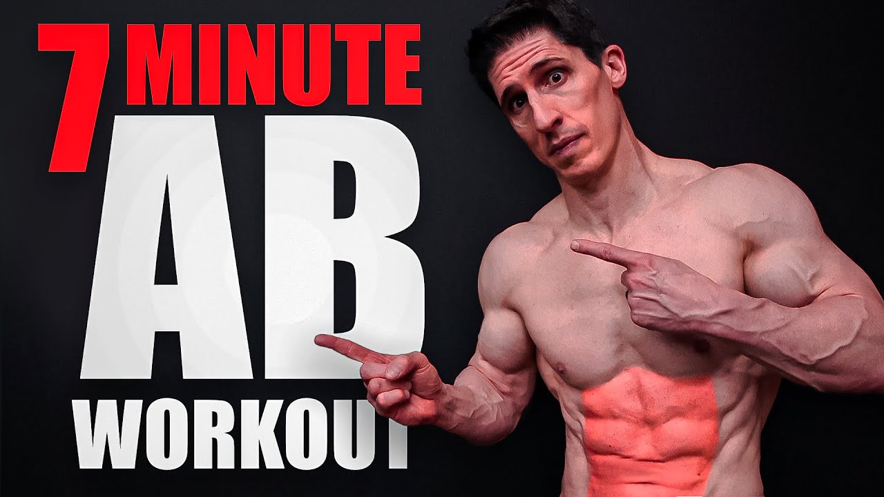 Intense Ab Workout  7 Minutes (FOLLOW ALONG!) 