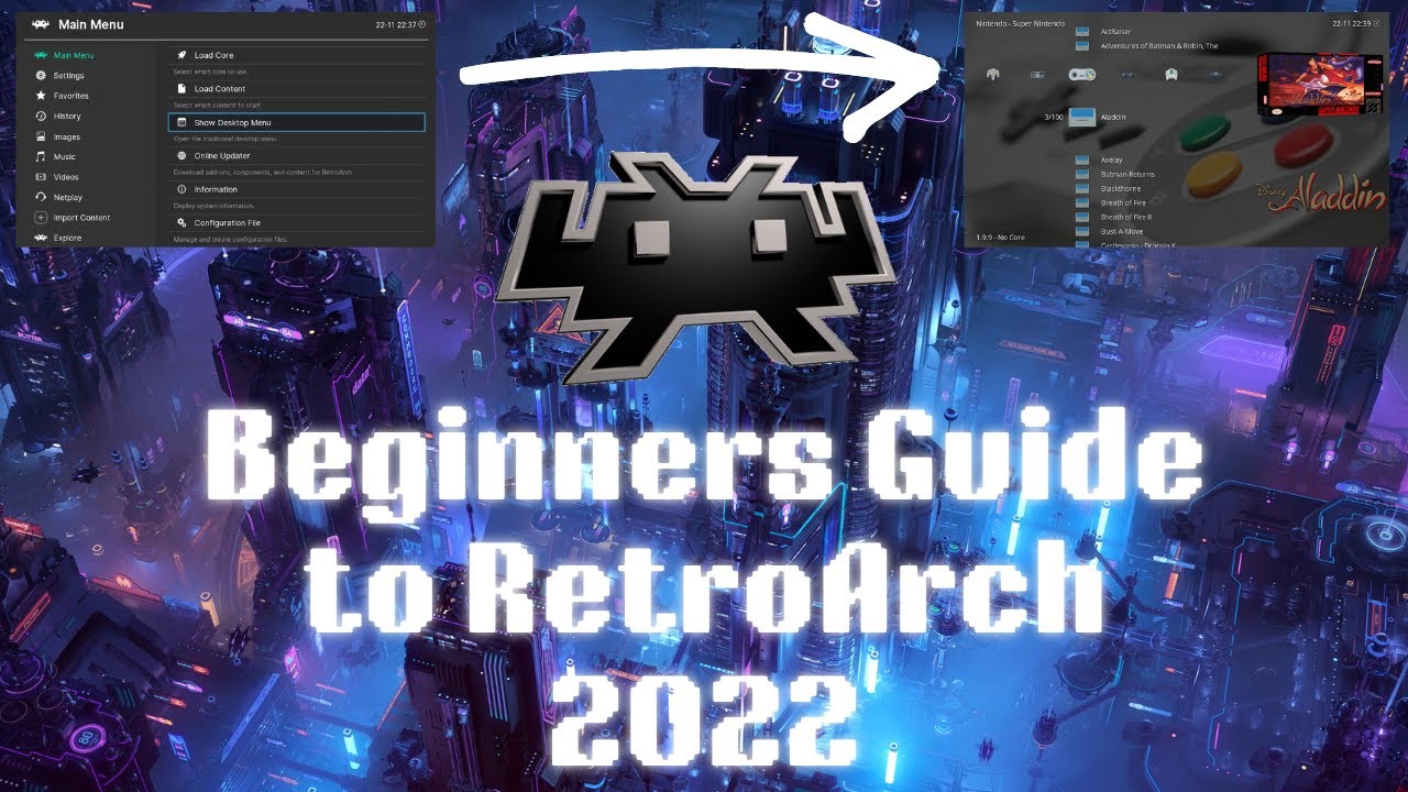 RetroArch Starter Guide – Retro Game Corps