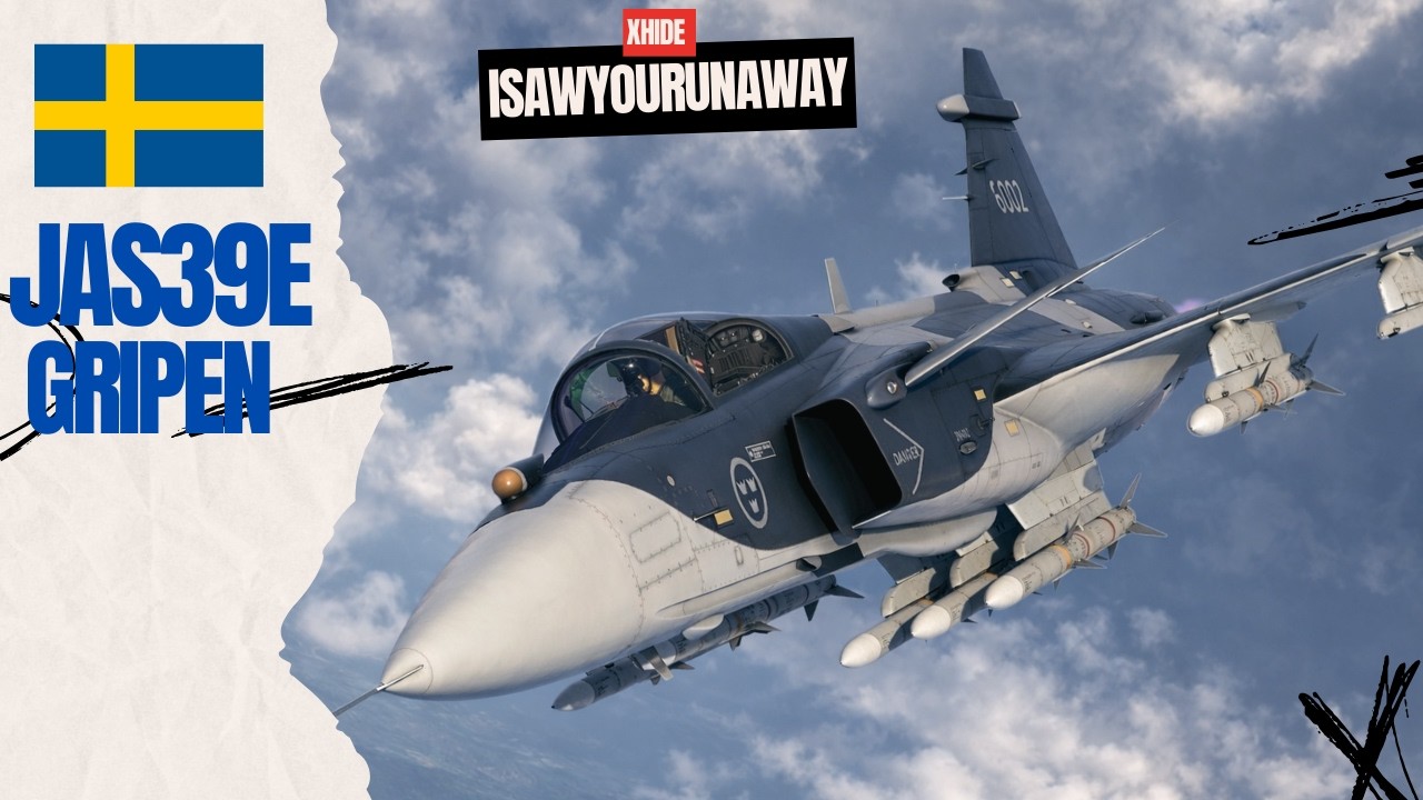 JAS39E Gripen - даю второй шанс этому истребителю #warthunder