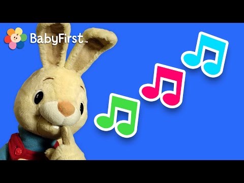 Wortschatz mit Harry der Hase: Was ist das? Singen! | Baby-Videos von BabyFirstTV!