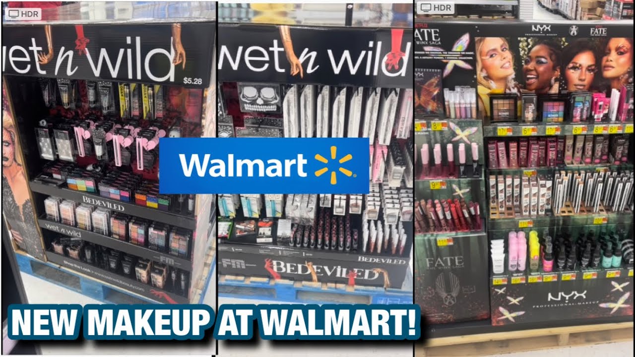 NEW MAKEUP AT WALMART!! makeup walmart nyx wetnwild YouTube