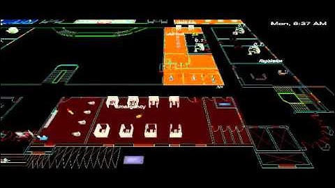 Dow University Hospital FlexSim Model