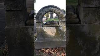 The Grave of little Emma Jane Stansbury from the 1800s #cemetery #forgotten #short