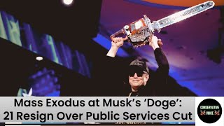 DOGE Controversy: Mass Resignation at Federal Tech Agency