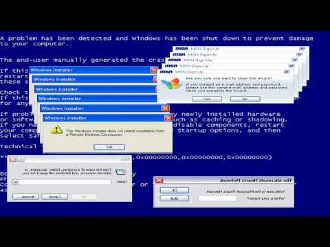 Windows XP plays Red Zone