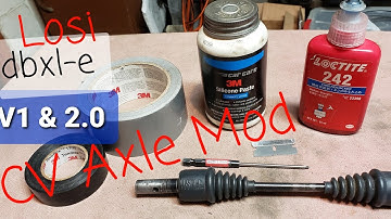 Losi dbxl-e V1 & 2.0 -CV Axle Mod