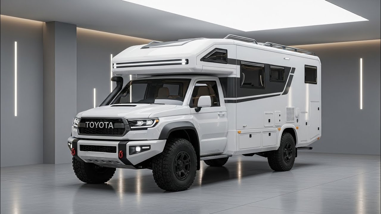 All-New 2026 Toyota Camper Motorhome | Full Features, Interior & Design ...