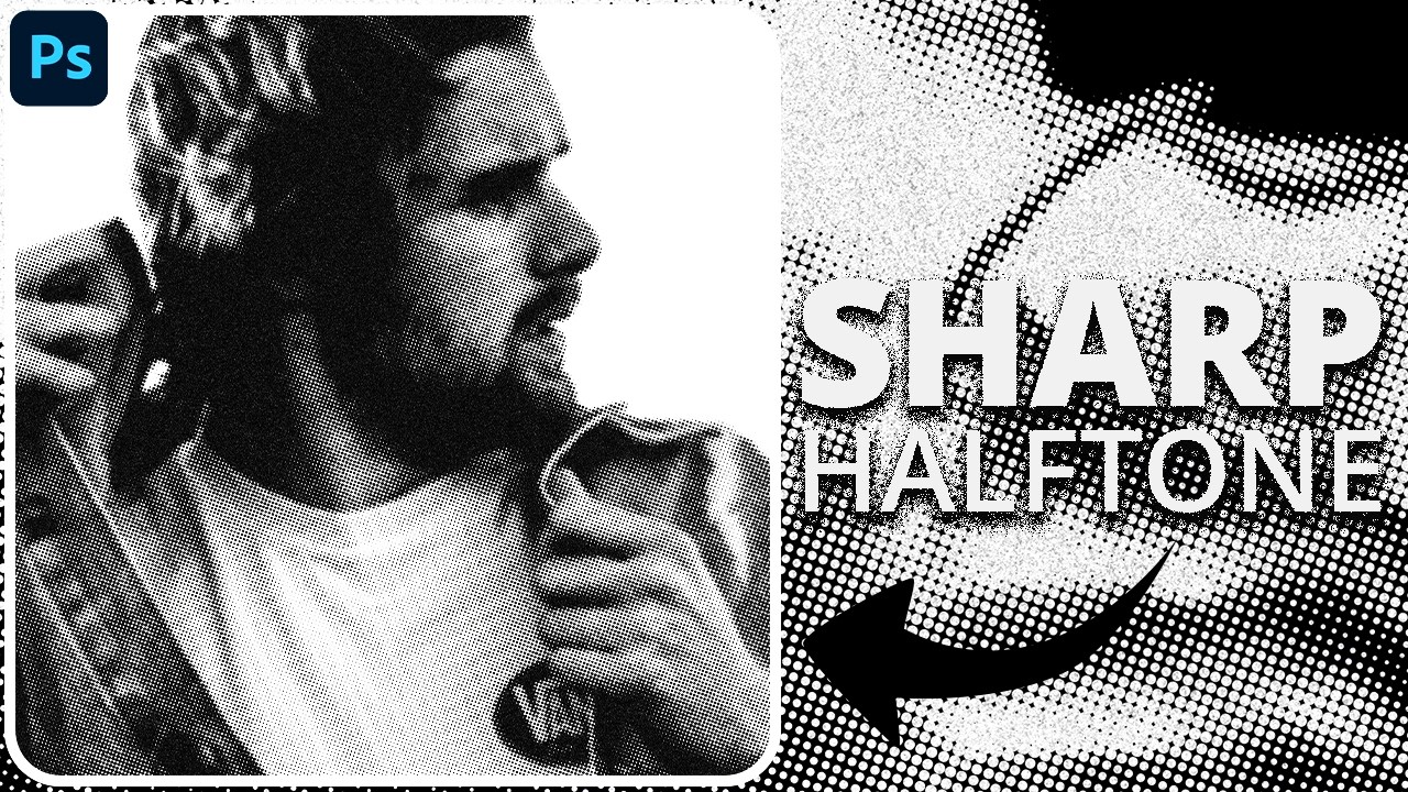 The EASY Trick For Amazing Halftone Effects In Photoshop