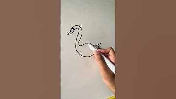 Learn to Draw Swan using number- 2 | Easy Drawing Swan | Fun Step-by-Step Swan Drawing Tutorial