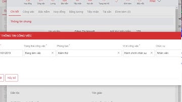 Phần mềm quản lý nhân sự | Tính năng quản lý nhân sự | 1Office