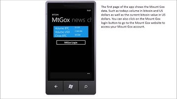 Bitcoin App for Windows Phone