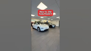 New Tesla Model Y Vs. Old Tesla Model Y - what are the differences #teslamodely